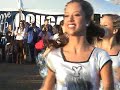 pre game outside of sam boyd stadium with the byu cougars marching band.