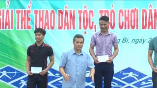 Sôi nổi Giải thể thao dân tộc, trò chơi dân gian năm 2018