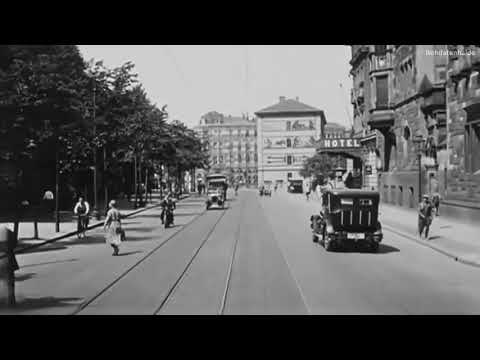 1931: Straenbahnfahrt durch Leipzig (mit Ton)