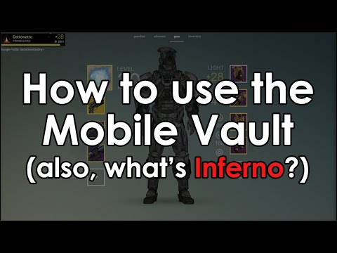 how to use the vault in destiny
