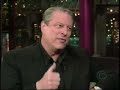 Al Gore Late Night with David Letterman Part 2