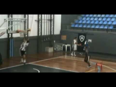 Treino de Basquete - Base do Botafogo F.R.