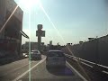 現在高架工事中のR2バイパスです。 夕方の帰りに撮影したので逆光になって見え辛いです。