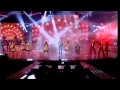 Glee Don't Stop Believing X Factor Live Performance Glee Live On X Factor 2010 Results Show Full HQ