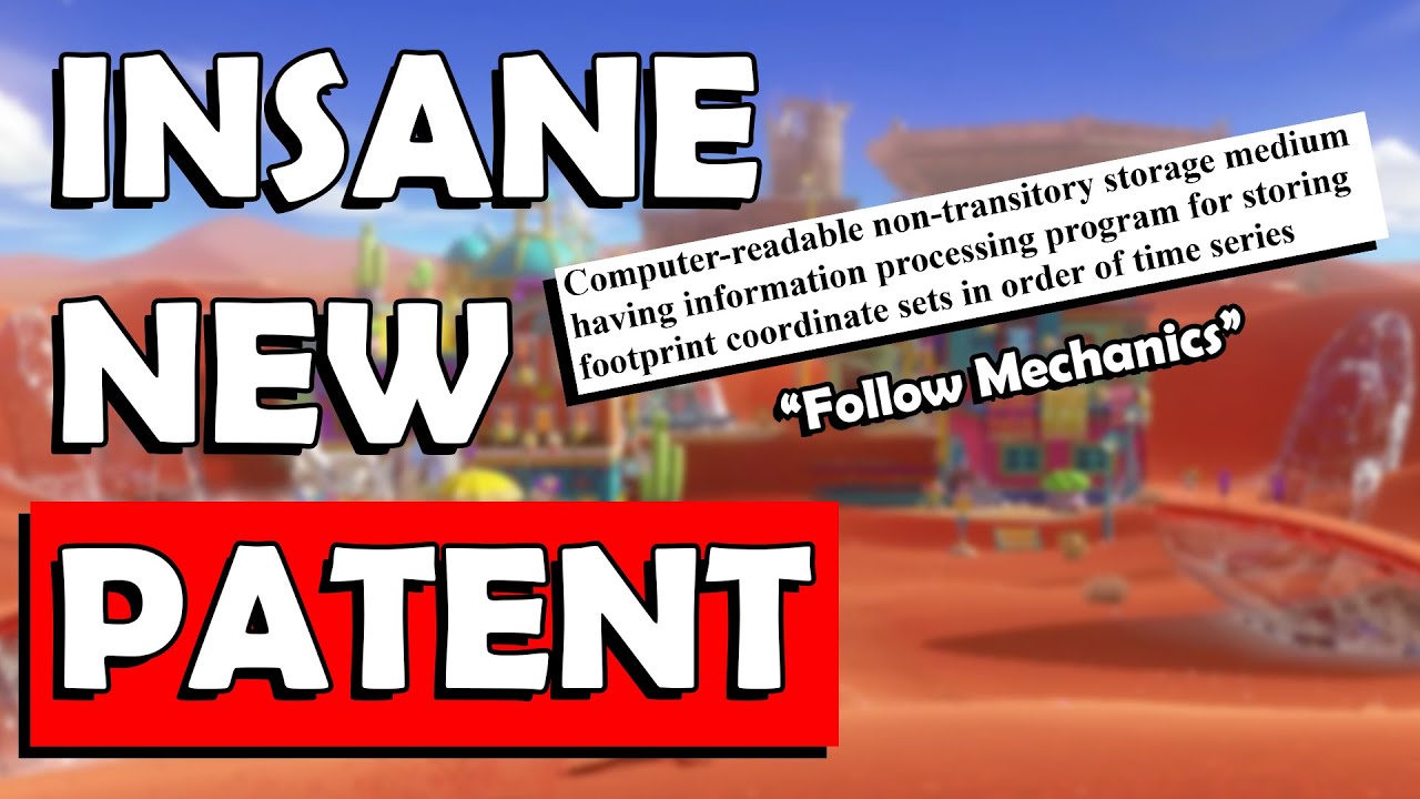 Nintendo are trying to patent "FOLLOW MECHANICS" Now???