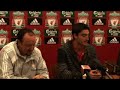 New Liverpool FC winger Albert Riera meets the media at... New Liverpool FC winger Albert Riera meets the media at...