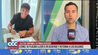 ATLÉTICO CONFIRMÓ A SU PRIMER REFUERZO