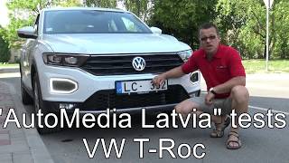 "AutoMedia Latvia" tests: mazais krosovers "VW T-Roc"