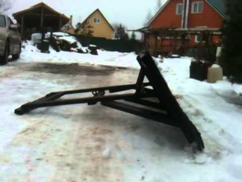 Отвал для легковой машины