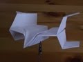 Papierflieger X-W2 Bastelanleitung