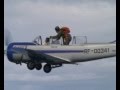 Прыжок парашютиста с Як-52 (parashute jump from Yak-52)