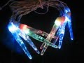 LED Color-Changing Icicles Light String
