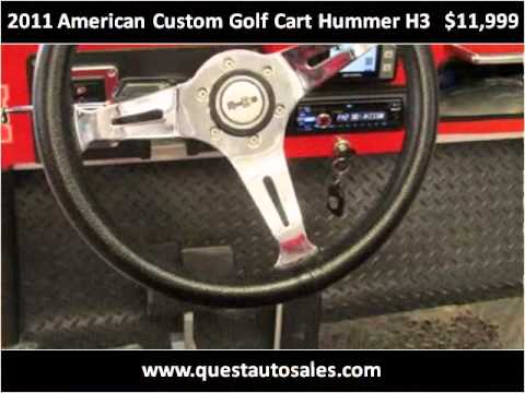 2011 American Custom Golf Cart Hummer H3 Used Cars Omaha NE