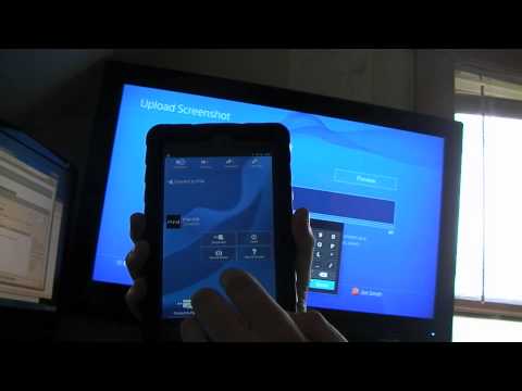 how to second screen ps4