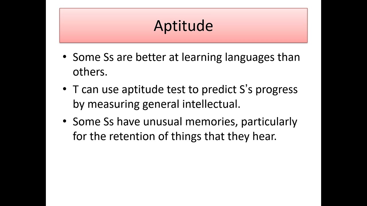 2 Describing Learners