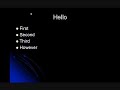 Making Your First PowerPoint Making Your First PowerPoint
