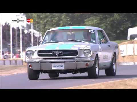 Autonomous Mustang Tackles The Goodwood Hill Climb