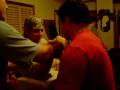 Thanksgiving Armwrestling Practice Part 1 of 2