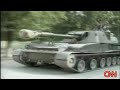 Georgian SU-25 shot down over South Osseatia,street fighting Georgian SU-25 shot down over South Osseatia,street fighting