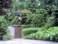 Walkera 22e stunt in giardino su piante e volo ravvicinato