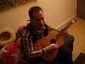 Erique plays a deep, passionate and soulful guitarpiece. Or at least he thinks he does...