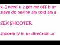sex shooter x x