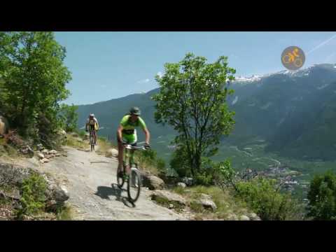 With the mountainbike trough the Val Venosta/Vinschgau Valley