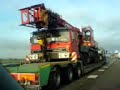 Lokomo mobiele kraan op oplegger