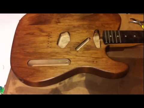 how to dye guitar body