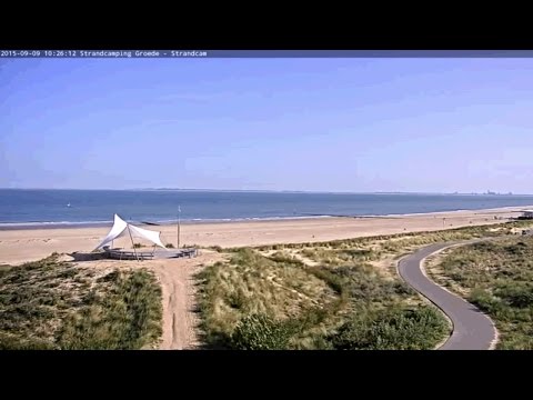 Live-Cam: Niederlande - Zeeland - Strandcamping