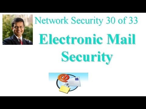 how to provide an email security with pgp