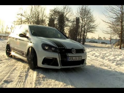 sportec - Wie klaagt dat de standaard Volkswagen Golf R een tegenvallende auto is, moet maar eens kennis maken met de 352 pk sterke Sportec Golf R SC350. Nou, vooruit ...