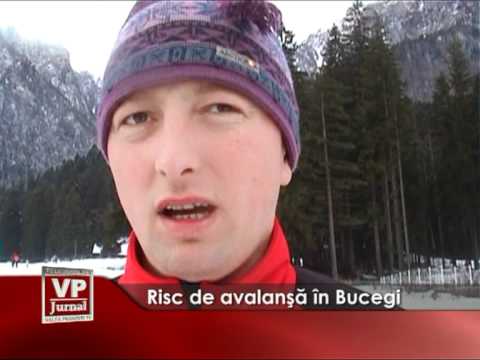 Risc de avalanşă în Bucegi