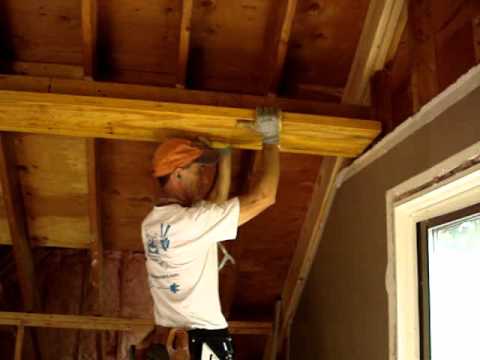 how to fasten lvl beams together
