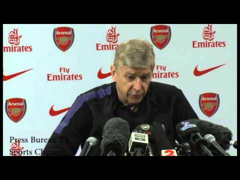 Wenger - Arsene Wenger Pre QPR vs Arsenal.