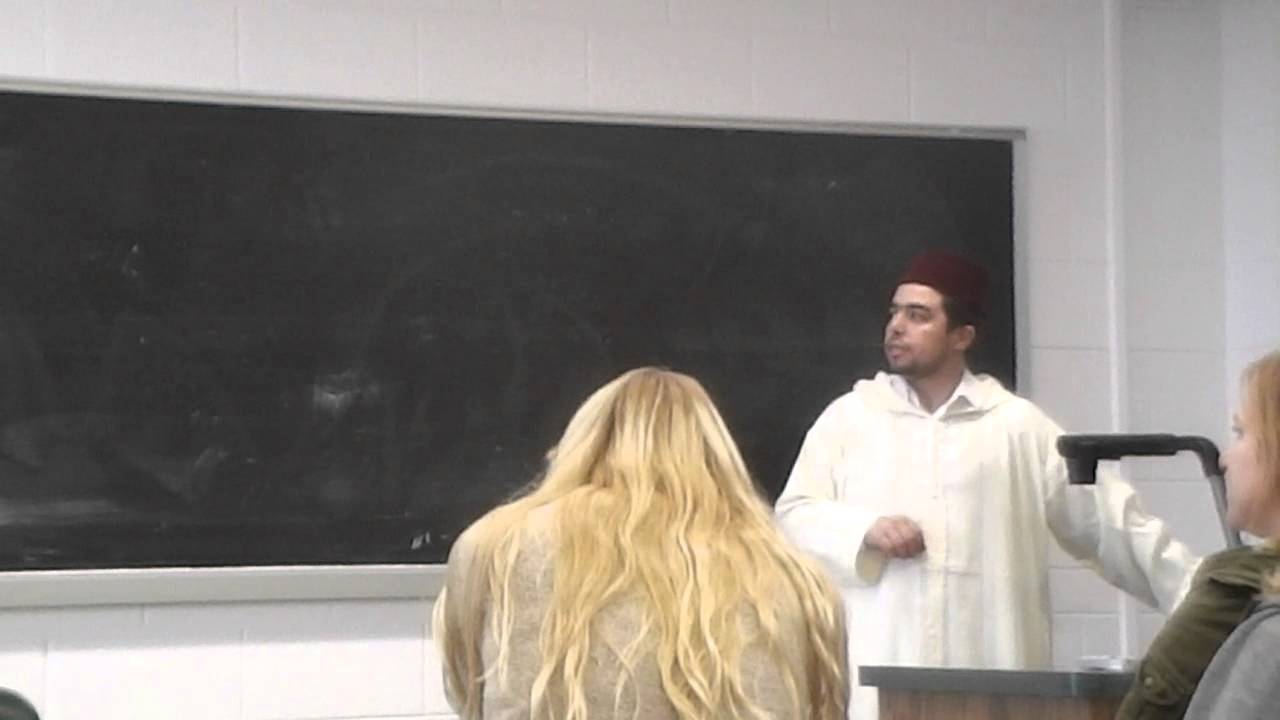 My presentation  about  Morocco in our ESL methods  class