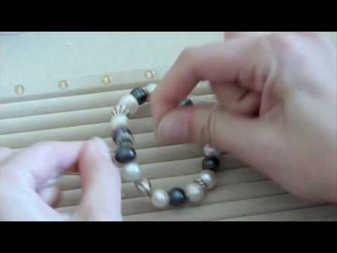 how to fasten elastic bracelet