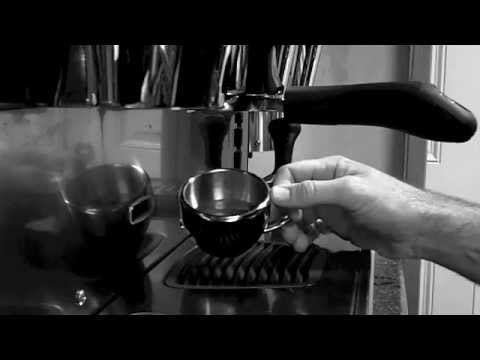 how to drain espresso machine