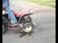 Sweet wheeler burn out