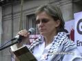 Sarah Colborne Palestine Solidarity Campaign National Demonstration for Gaza Peace Flotilla End the Siege of Gaza 05 06 10