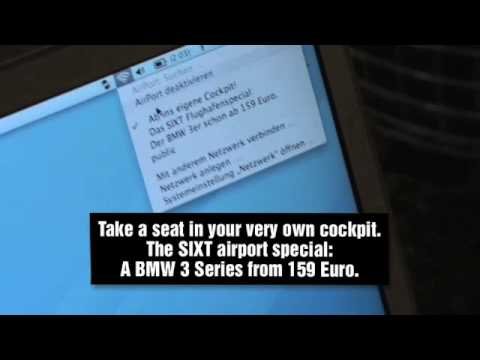 SIXT WI-FI GUERILLA IDEA.