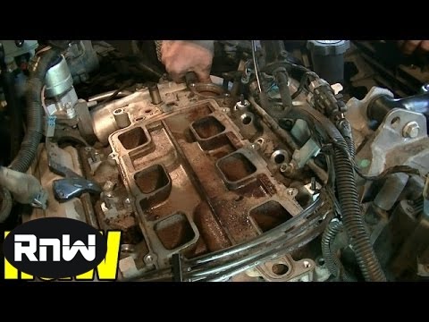 Chevy 3.8L Upper + Lower Intake Manifold Gasket and Tensioner Replacement Part 2