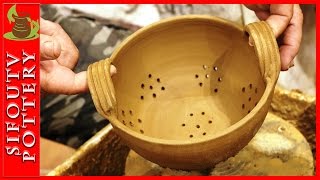 Hello Guys New Pottery Video!!! Pottery throwing - How to Make a Pottery Berry Bowl #90