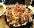 Okonomiyaki en Kyoto