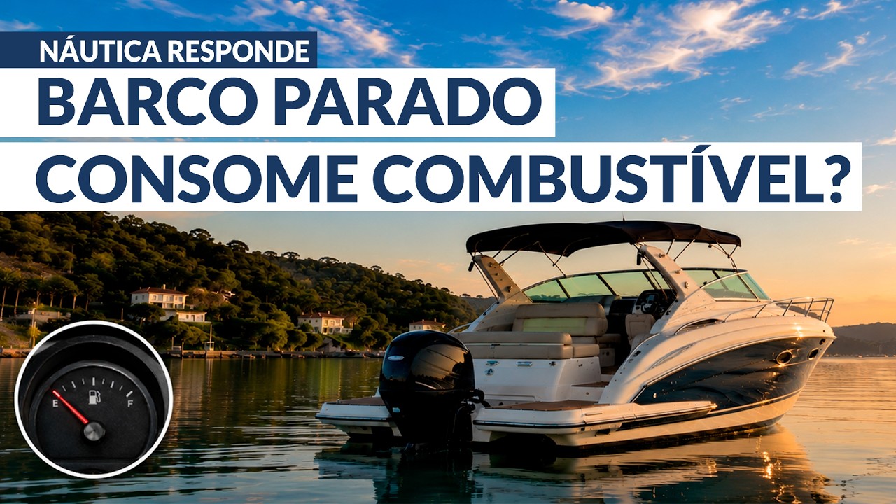 Barco parado gasta combustível? | NÁUTICA RESPONDE