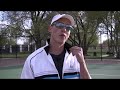outside's go associate editor charles bethea reviews some new tennis gear in santa fe, nm