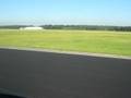 Ryanair landing at Stansted Airport