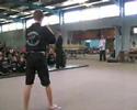 Nick doing Kicking Techniques - Toodokan