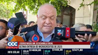 FEDERICO MASSO, MIN. DE DESARROLLO SOCIAL