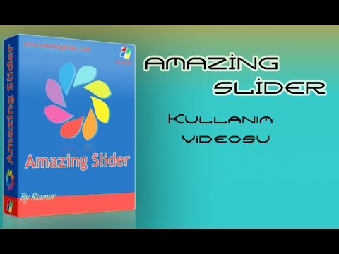 Amazing Slider Nasıl Kullanılır? Slider siteye nasıl entegre edilir?